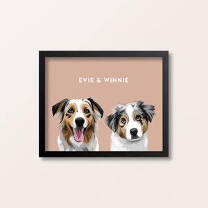 custom pet portraits