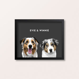 custom pet portraits